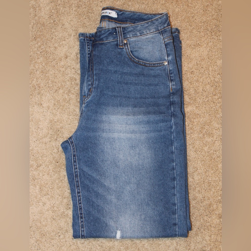 Women’s High Waisted Crossover Jeans